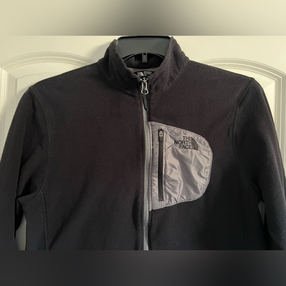 🖤The North Face black zip up fleece M - Picture 11 of 12